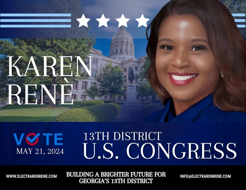Featured image for “Voices of Muslims Endorses Karen René for Congress”